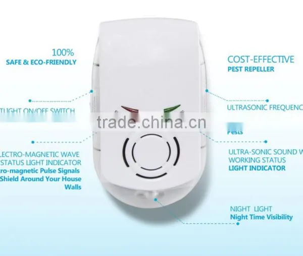 Visson X-pest Hot Selling VS-326 Dual Ultrasonic Multifunctional Dog Cat Fish Bird Pest Control Pest Repeller photo-6