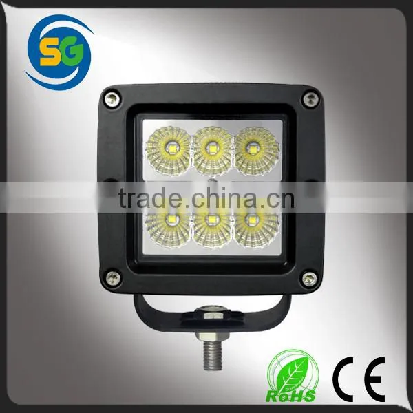 Rectangular 18W Led Work Light, High Bright Led Work Light, Low Beam Truck Light Led photo-4