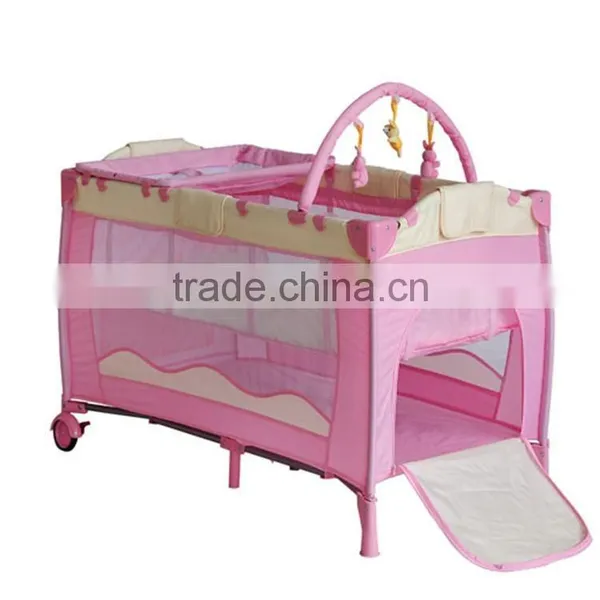 Portable Baby Travel Cot, Foldable Baby Cribs photo-2