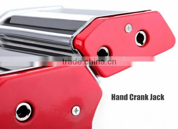 Italian Noodle Maker 150/180mm Detachable Stainless Steel Handle Pasta Machine photo-3