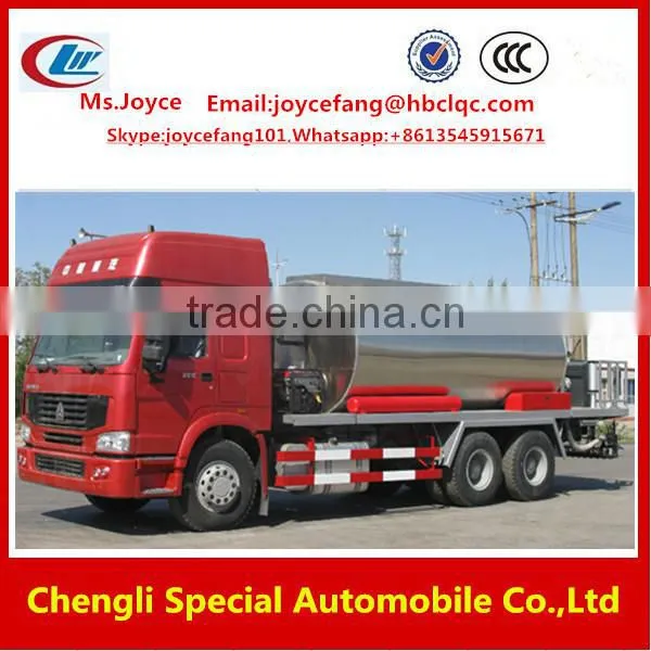 Howo Asphalt Distributor 8000L,Asphalt Mixers/Bitumen Sprayer photo-4