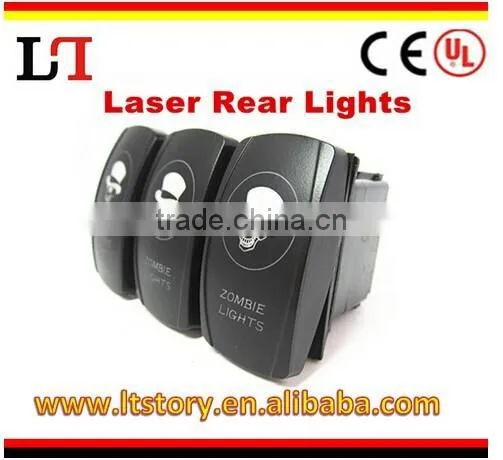 Laser Etched Rocker Switch AC125V 16A 250V 10A DC12V 20A 24V 10A photo-2