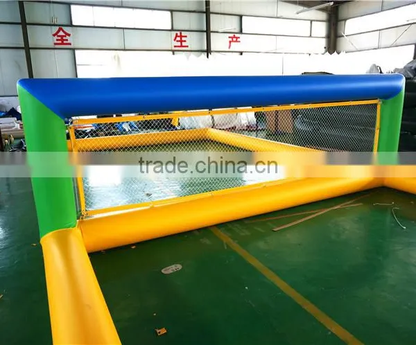 Durable PVC Tarpaulin Inflatable Floating Water Volleyball Court for Sale photo-2