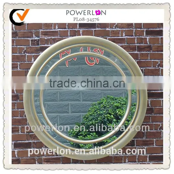 Wrought Iron Decorative Small Round Mirror photo-2