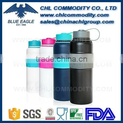 40 Ounce Insulated Stainless Steel Vacuum Water Bottle With Copper Technology and Rubber Grip photo-5