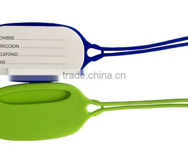 Eco-friendly Silicone Luggage Tag With Custom Logo photo-2