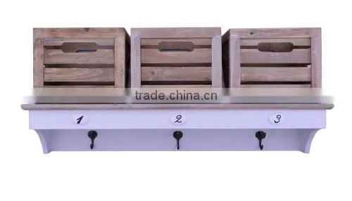 Kitchen Furniture White Wooden Medician Cabinet photo-3