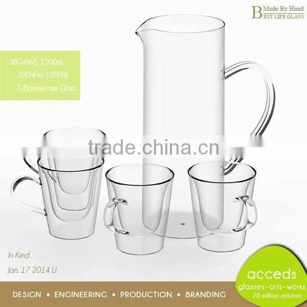 Promotional Borosilicate Water Filter Pitcher Set photo-5
