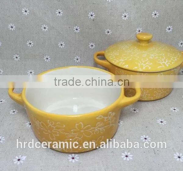 The Hot Sale Ceramic Soup Pot/restaurant Cheap Ceramic Soup Pot photo-3