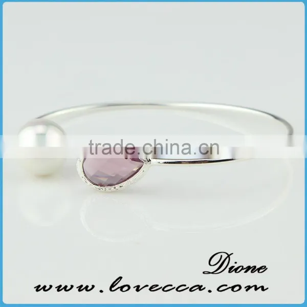 Wholesale Guangzhou Factory Charms Jewelry Birthstone Bracelet Bangle photo-2
