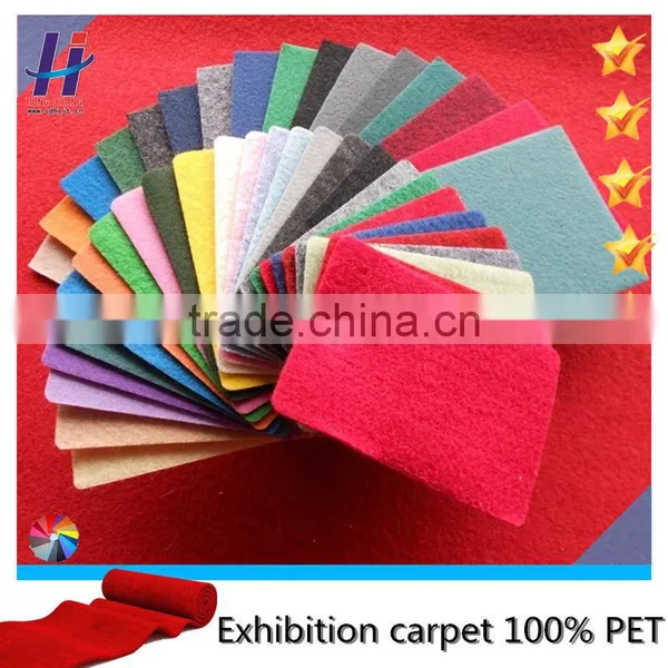100% Polyester Exhibition Carpet for Outer/welding/commercial/ on Sale With Factory Price photo-2