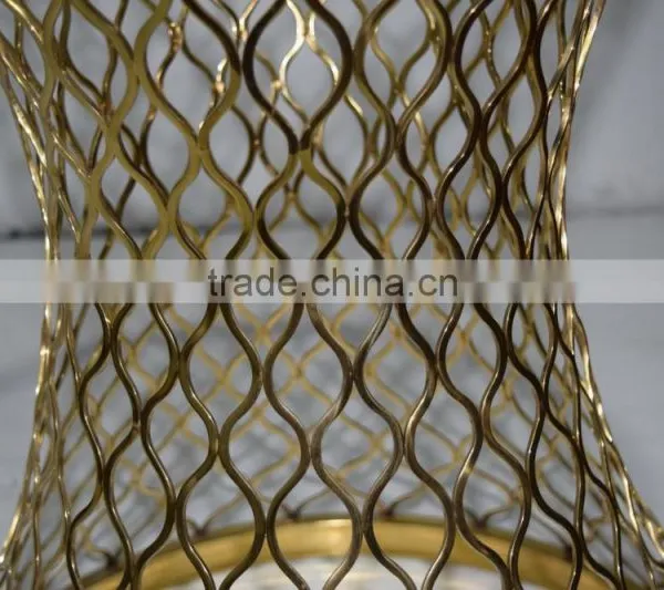 CN8014 Arabic Style Living Room Golden Coffee Table Furniture photo-4