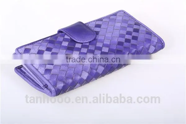 OEM Genuine Women Leather Wallet With Zipper Customize photo-2