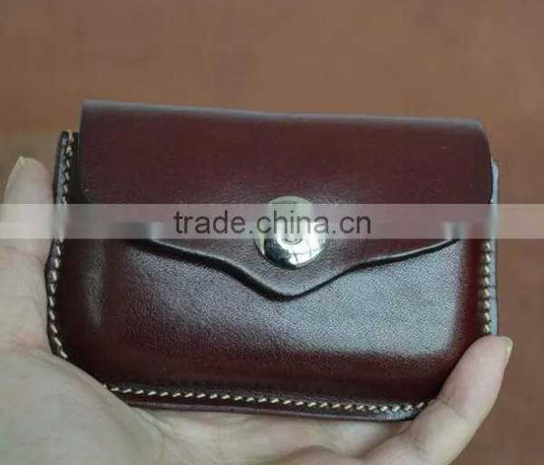 High Quality Rfid Genuine Leather Money Clip Wallets ,leather Card Holder. photo-5