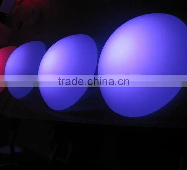Popular Beautiful Rechargeable Half Round Shape Led Ball photo-3