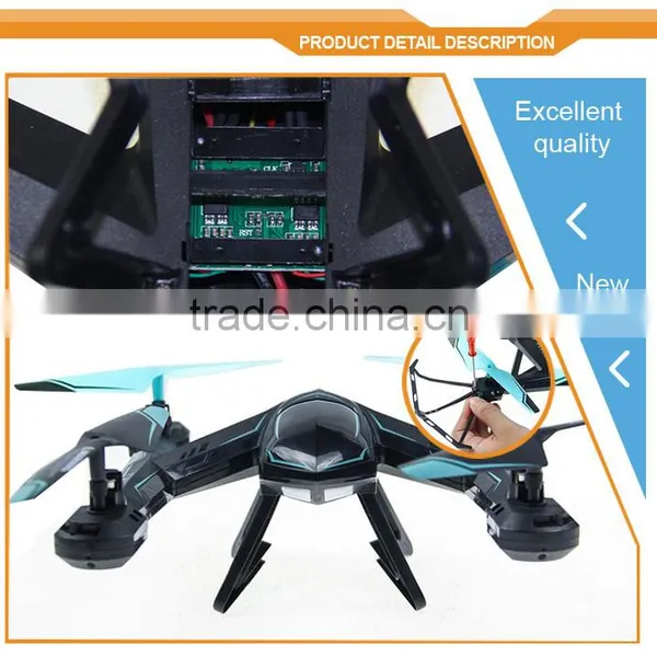 2.4G 4CH RC Racing Drone 6 Gyro 3D Flashing Rollover Big Remote Control Helicopter photo-4