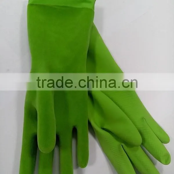 DDSAFETY Hot Sale Red Latex Household Gloves photo-2