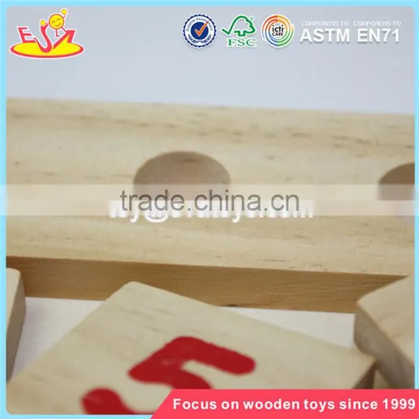 Wholesale Hot Math Teaching Aid Wooden Number Learning Toy Preschool Wooden Number Learning Toy W12E002 photo-2