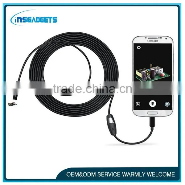Wifi PENL001 Usb Video Inspection Borescope Endoscope 830mm Flexible Tube 7mm Waterproof Camera Head With 7 Inch Android Monitor photo-2