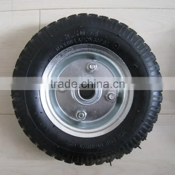 2.50-4 Small Rubber Wheels for Wheel Barrow photo-5