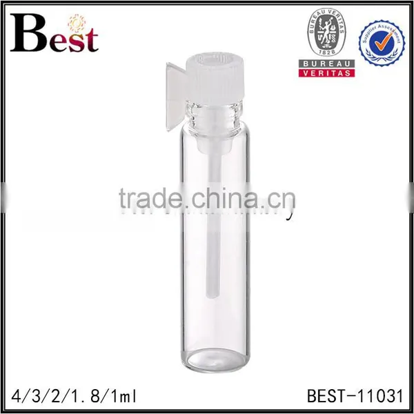 2017 Hot New Products Cosmetic Small 4ml 3ml 2ml 1.8ml 1ml Perfume Tester Bottle Mini White pp Stick Bottle Perfume Wholesale