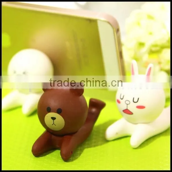 China Supplier Cell Phone Holder Pony ABS Plastic Cell Phone Holder for Sale/OEM Plastic Stand Mobile Phone Desk Stand Holder photo-4