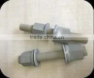 High Quality Corrosion Resistance FRP Bolt and Nut Wtih Fiberglass photo-3