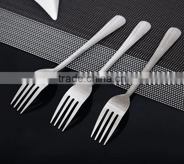 Hot Selling Silver Stainless Steel Cake Fruit Forks Fully Stock Stainless Steel Fork Fruit Fork Stainless Steel Hotel Cutlery photo-2