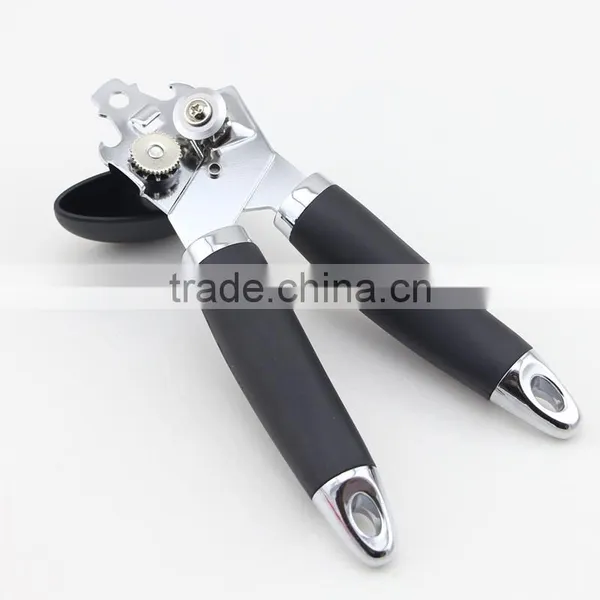 High Quality Multi Stainless Steel Can Opener With Black Handle photo-3