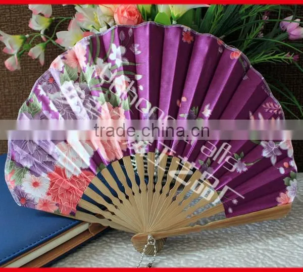 High Quality Bamboo Gift Fan photo-3
