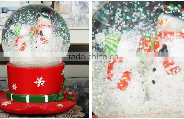 Hot Selling Creative Gifts Snow Globe Christmas Musical Snow Globe photo-2