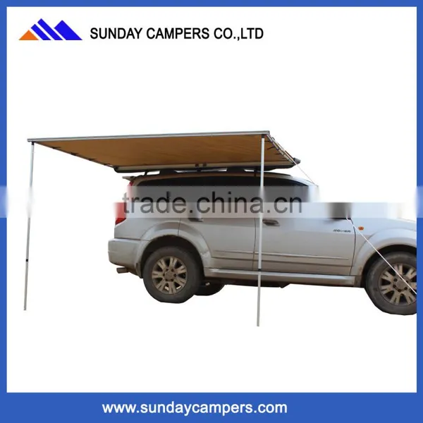 High Quality Outdoor Camping Awning Fabric Waterproof With Change Room photo-2