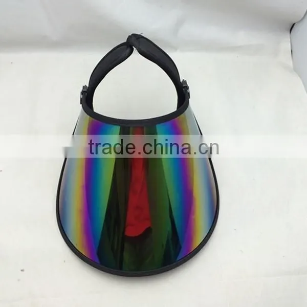Hight Quality PVC Cap /Hat Cool Unisex Empty Hat Plastic Sun Hat photo-2
