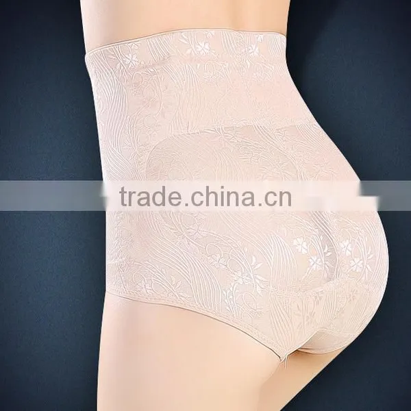 Embroidered Woman Underwear New Fashion Lace Sexy Panty Body Shaper photo-2