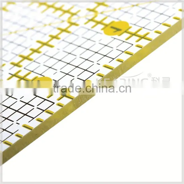 Kearing Chinese Manufacture Imperial Transparent Plastic Patchwork Acrylic Ruler for Sewing HIgh Quality Plastic Rulers# KPR65D photo-5