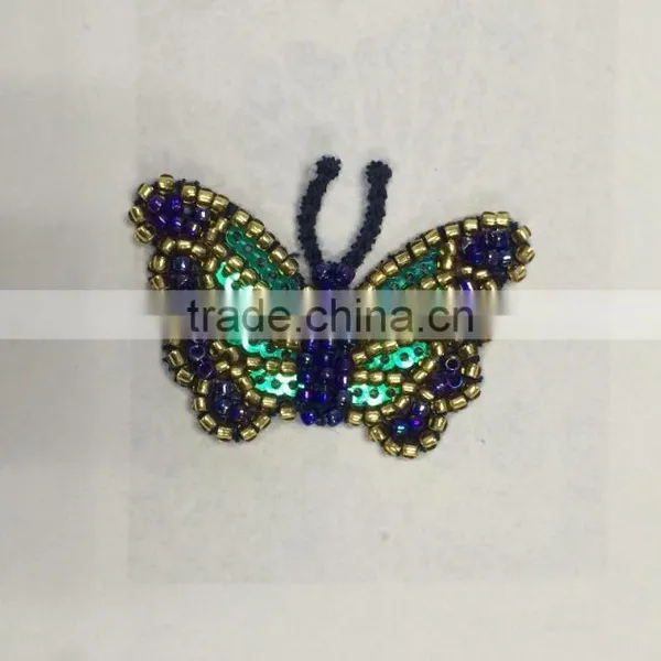 New Machine Made Crochet Animal Bead Applique photo-3
