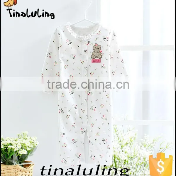 100% Cotton Infant Baby Romper Wholesale Baby Clothes Baby Products photo-4