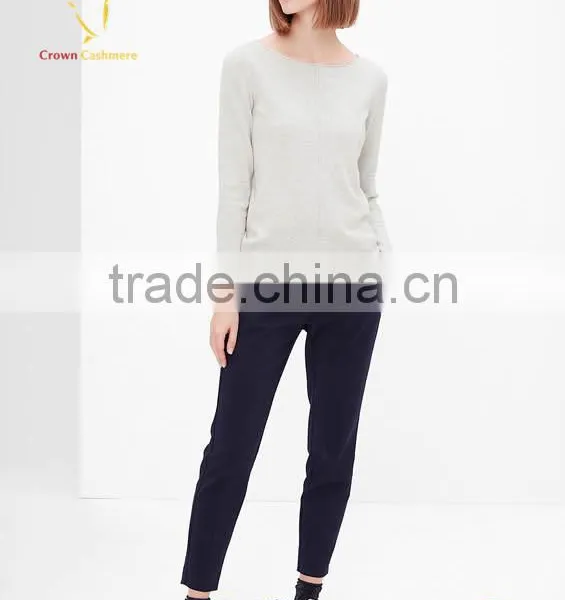 European Style Autumn Silk Cashmere Pullover Sale photo-4