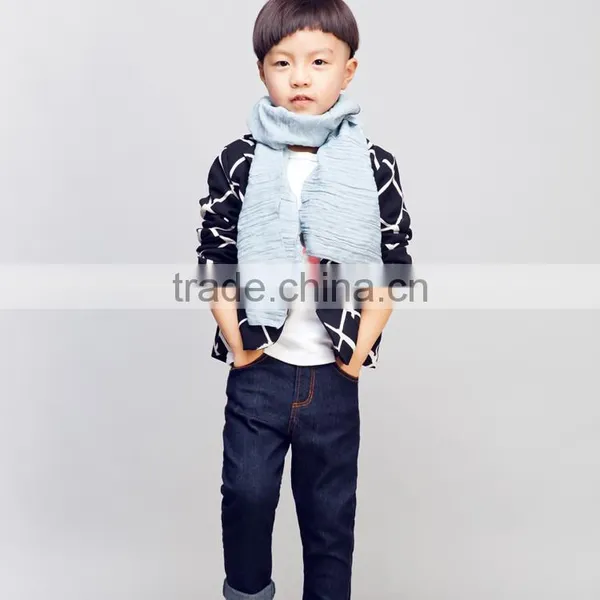 STOCK Available! COOL KID ZONE 2016 Autum Black and White Plaid Suit Boy Jacket Baby Boy Suit Boy Child Trench Coat photo-5