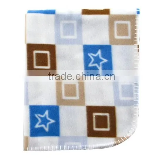 Trade Assurance Printed Custom 100%cotton Velour Throw Baby Swaddle Blanket photo-5