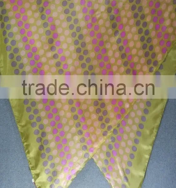 LADY SILK SCARF, TRIANGULAR SCARF, 200*140 photo-2