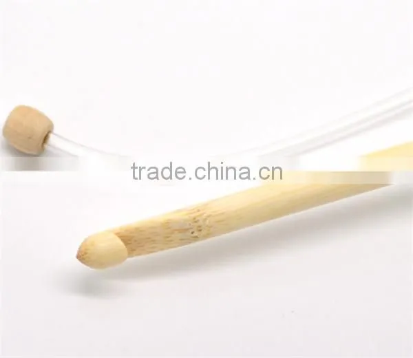 85cm(33.5") Bamboo Afghan Tunisian Crochet Hooks Needles 8.0mm, Sold per Packet of 1 photo-2