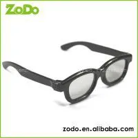 ABS Frame Colored Len Polarized 3d Glasses Type