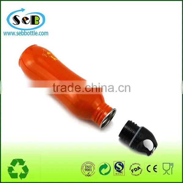 Wholesale 600ml Stainless Steel Outdoor Sports Water Bottle With Climbing Buckle Custom Logo photo-5