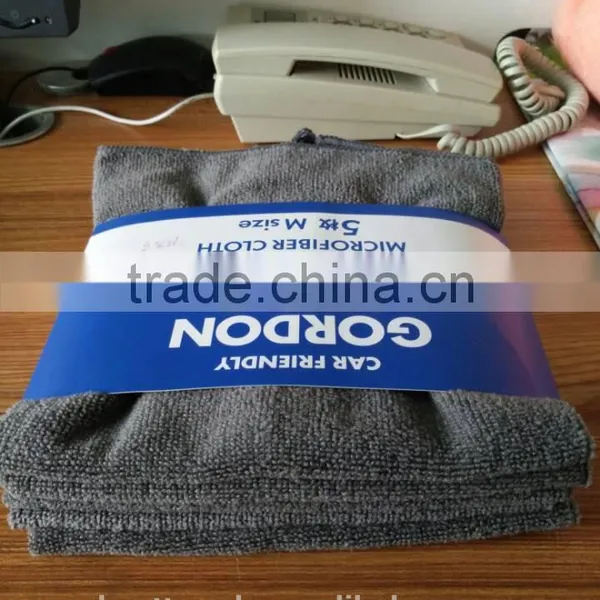 100% Polyester Microfiber Hand Towel for Stock