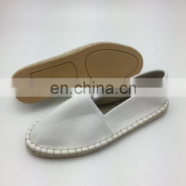 Wholesale New Arrival Women Canvas Shoes Casual Flat Espadrilles photo-6