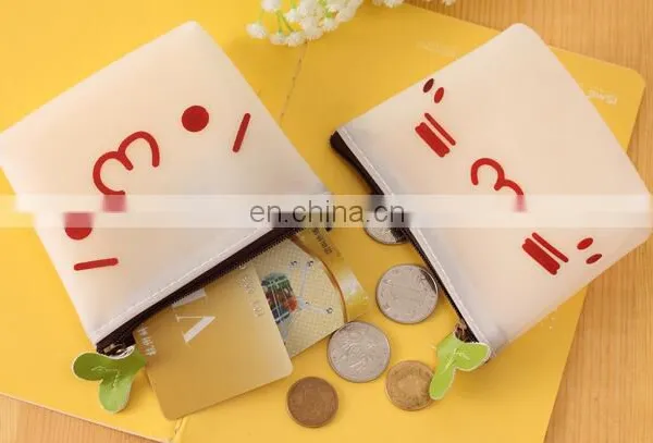 Korean Fashion Candy Color Jelly Glue Coin Purses Children Zipper Change Purse Kids Girl Women Key Earphone Storage Bags photo-5