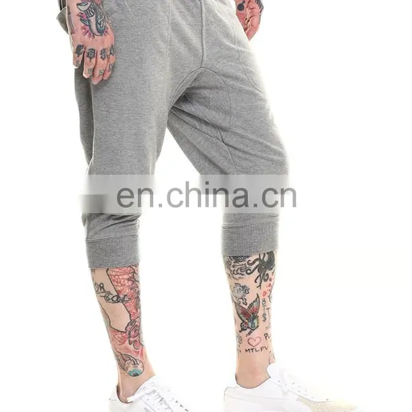 Custom Soft French Terry Capri Jogger Shorts photo-2
