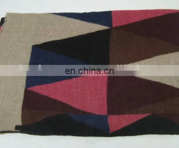Gauze Pashmina Screen Printed Shawls,Scarf photo-6