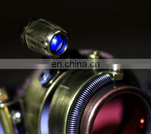 Steampunk Style Headwear Googles With Led Light and Interchangeable Lenses photo-4
